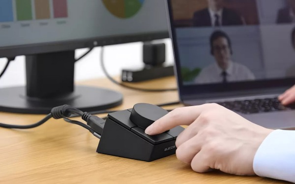 USB-C концентратор Elecom получил поворотный диск и обрел необычные возможности